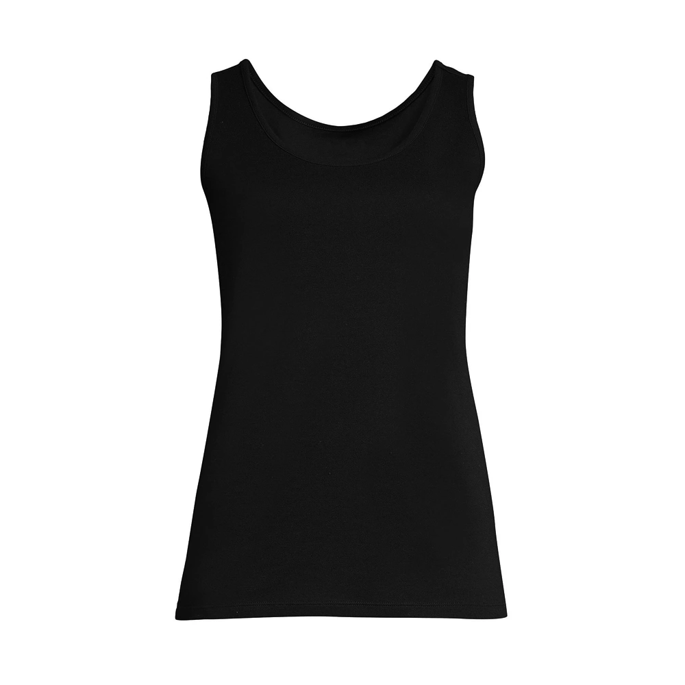Classic black tank top