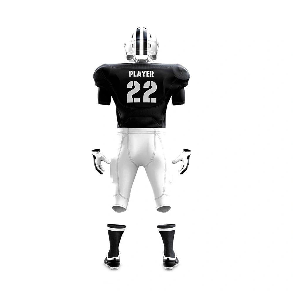 Player in full football uniform
