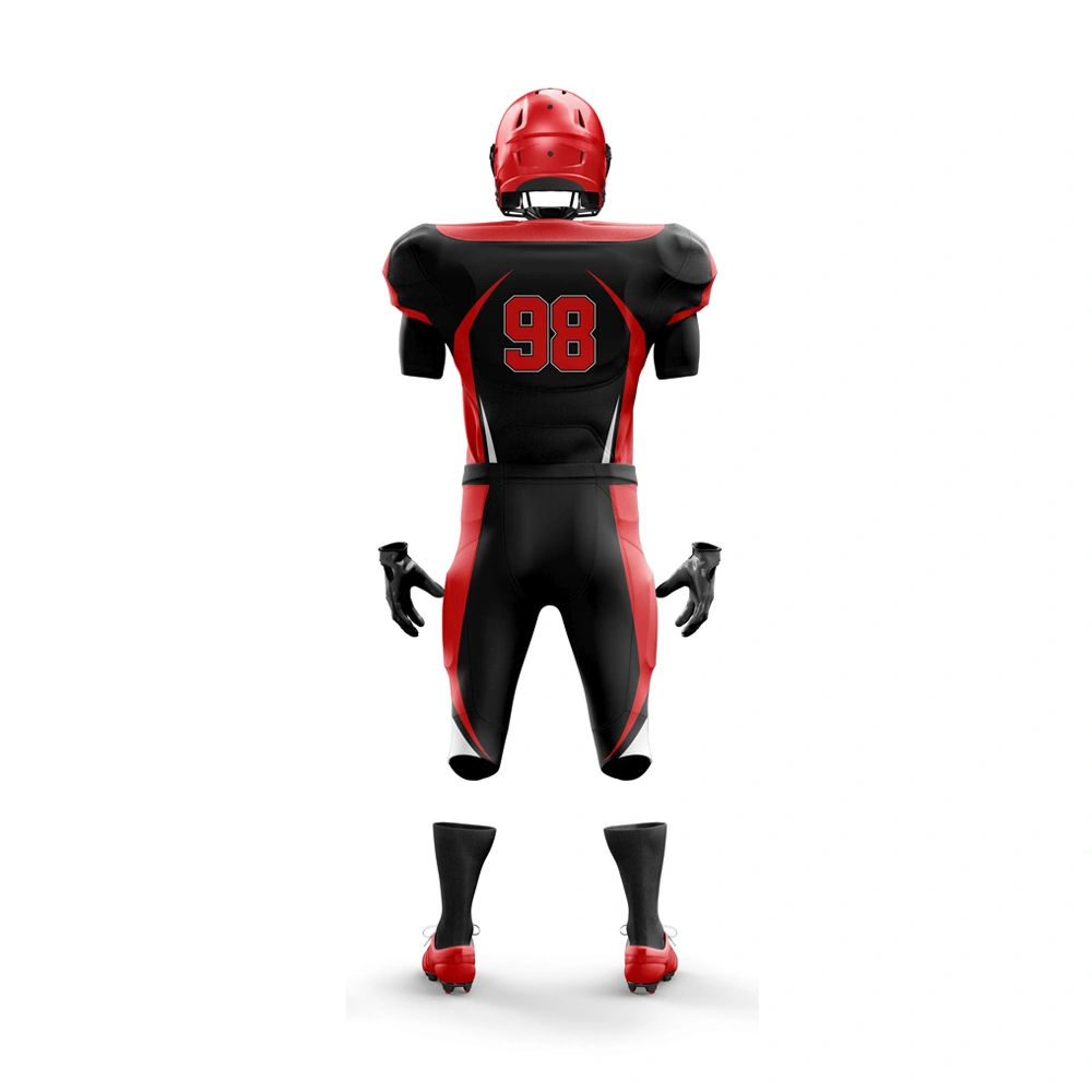Football gear in action