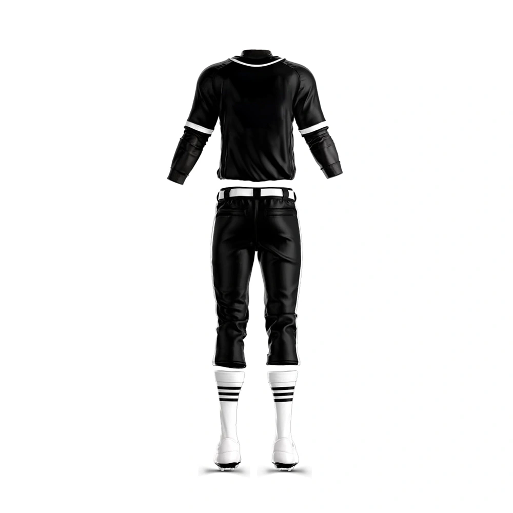 Team baseball uniforms with custom designs